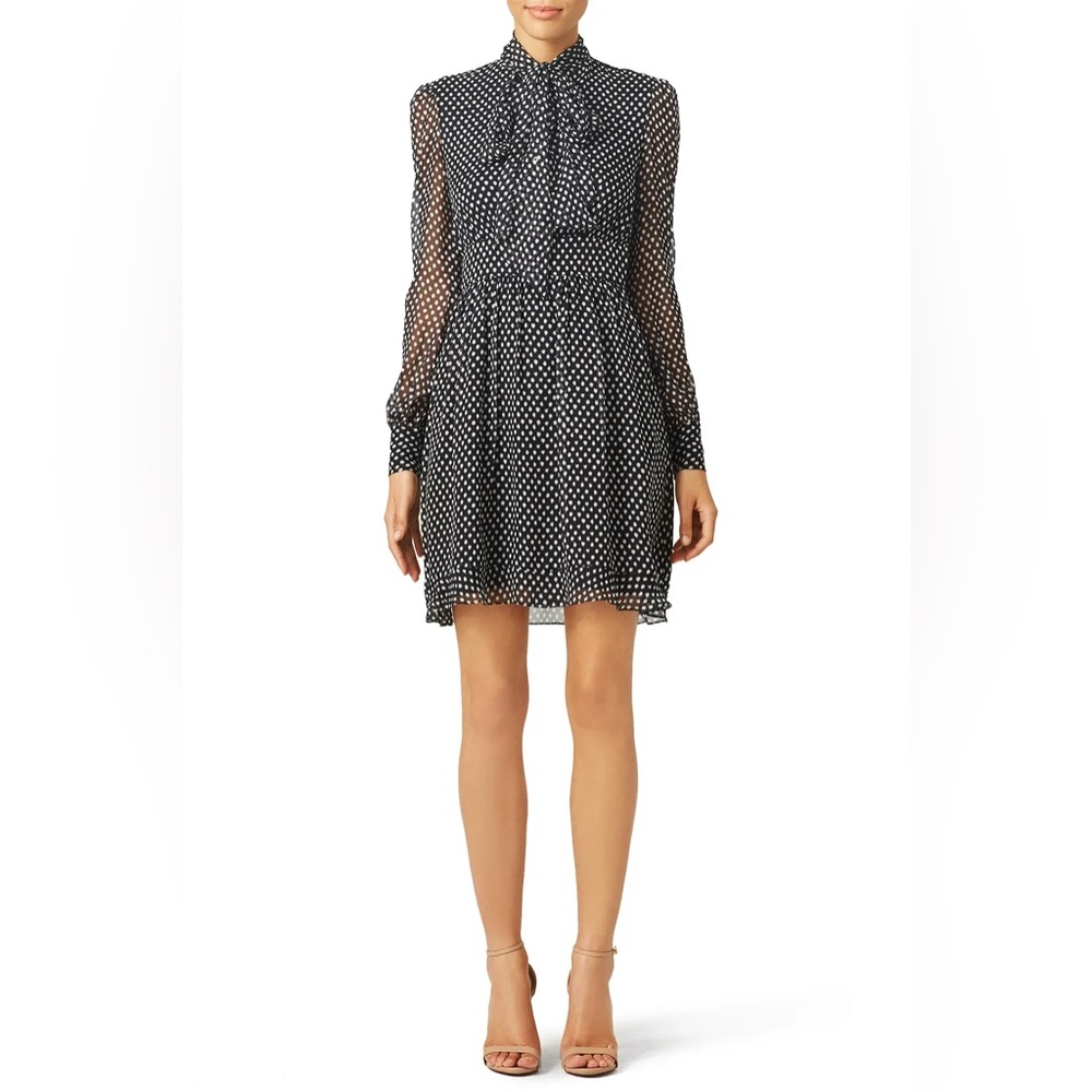 DVF - Black Arabella Dress in size 0